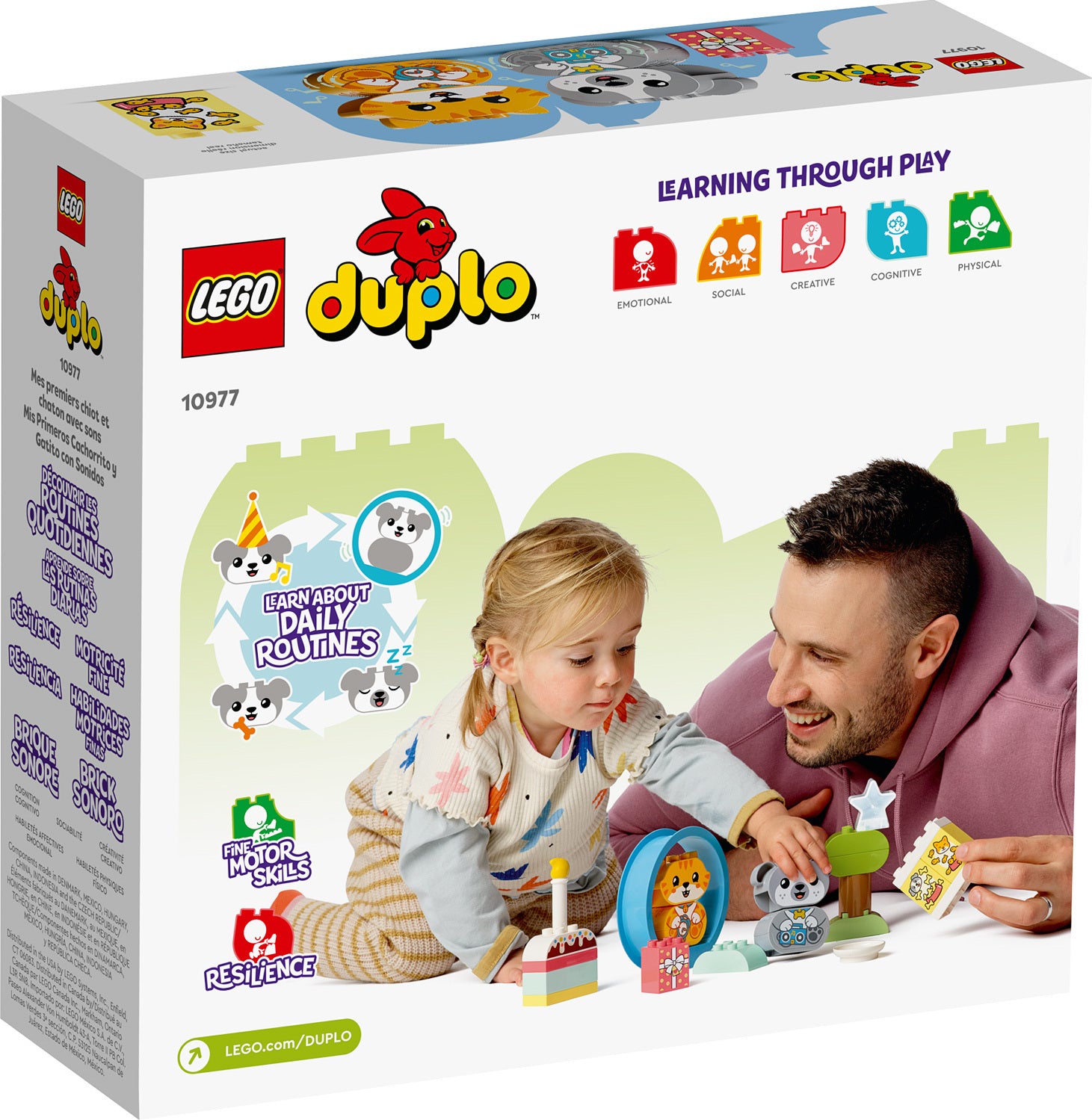 LEGO® DUPLO® My First Puppy &amp; Kitten With Sounds