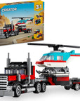 LEGO® Creator: Flatbed Truck with Helicopter