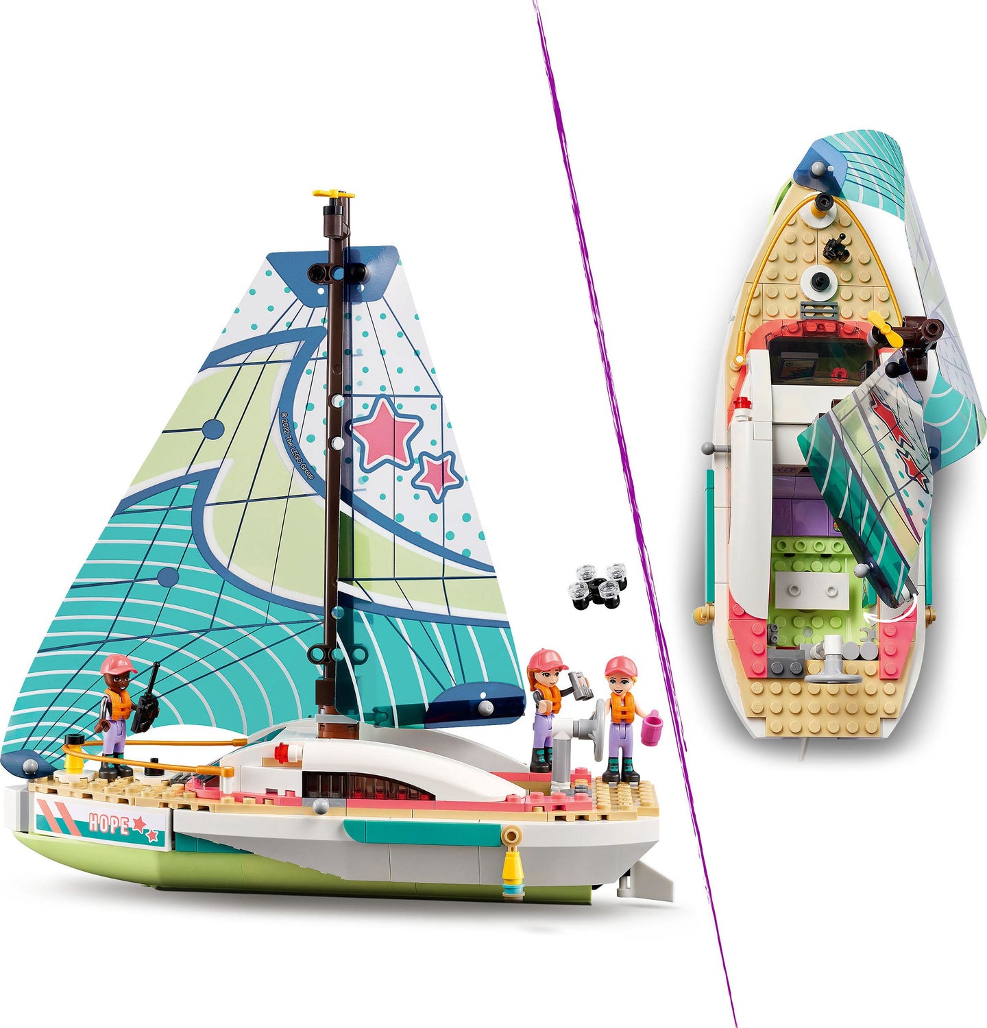 LEGO® Friends Stephanie&#39;s Sailing Adventure Set