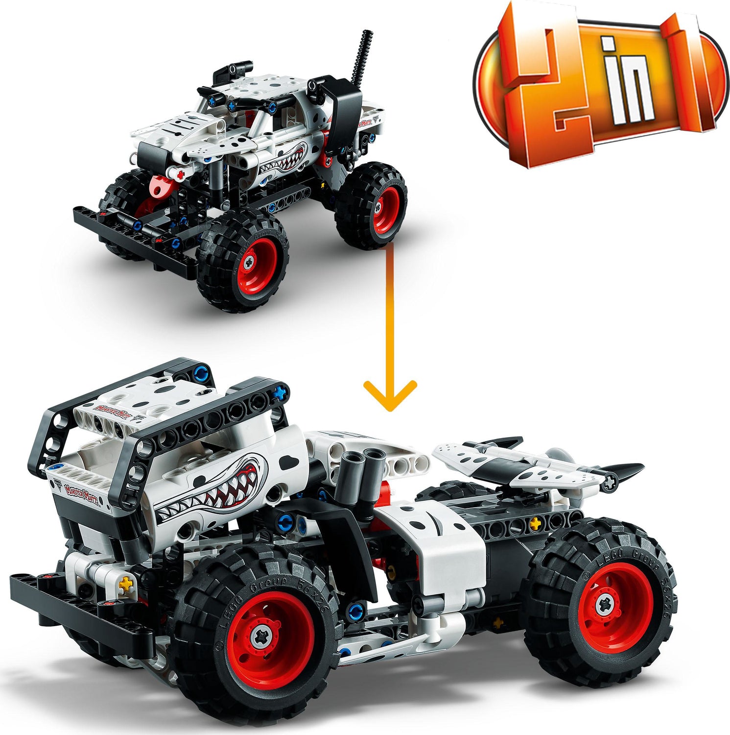LEGO® Technic: Monster Jam™ Monster Mutt™ Dalmatian