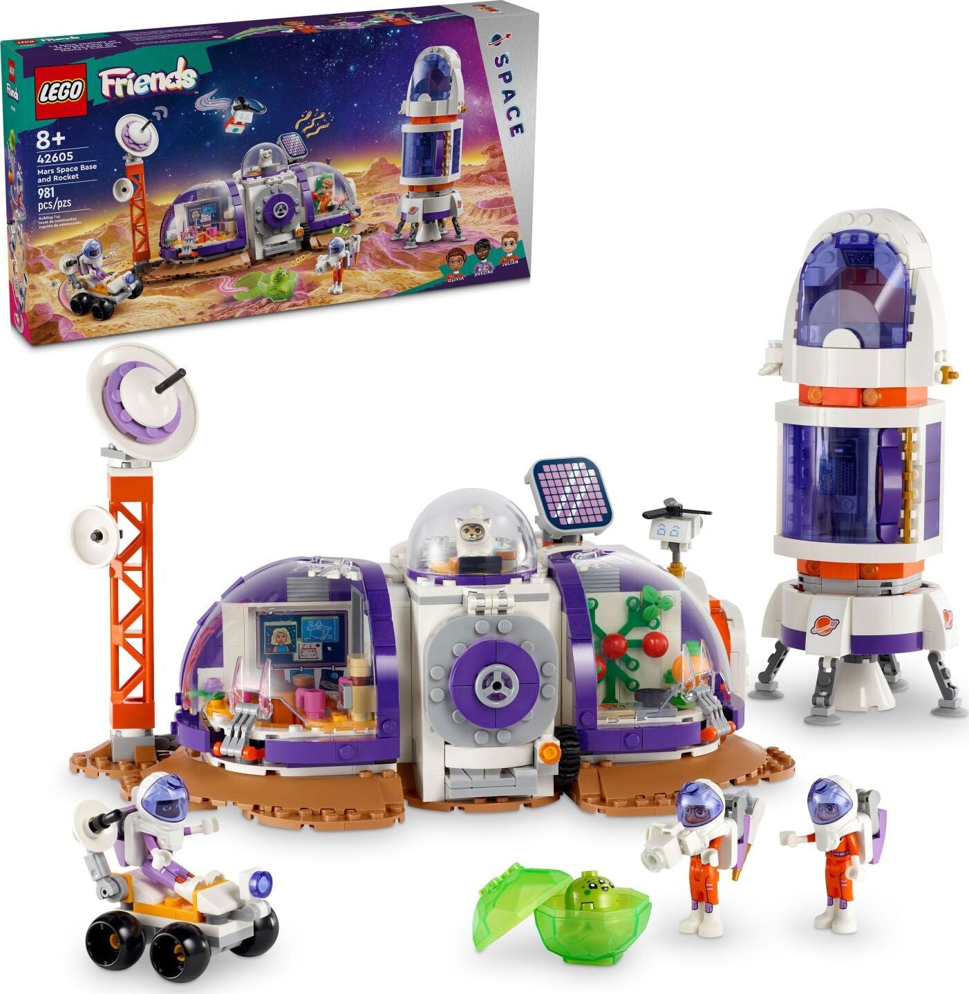 LEGO® Friends™ Mars Space Base and Rocket
