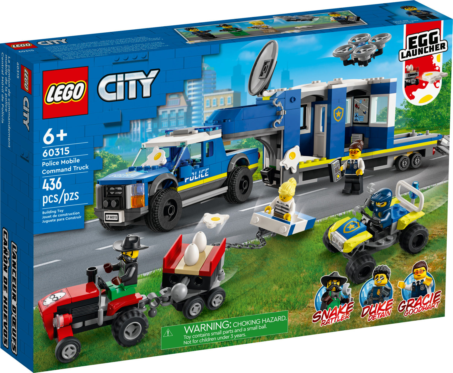 LEGO® City: Police Mobile Command Truck