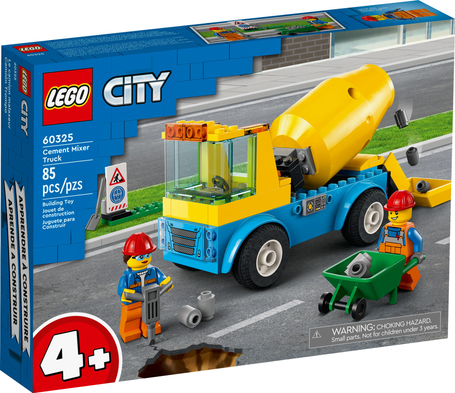LEGO® City: Cement Mixer Truck