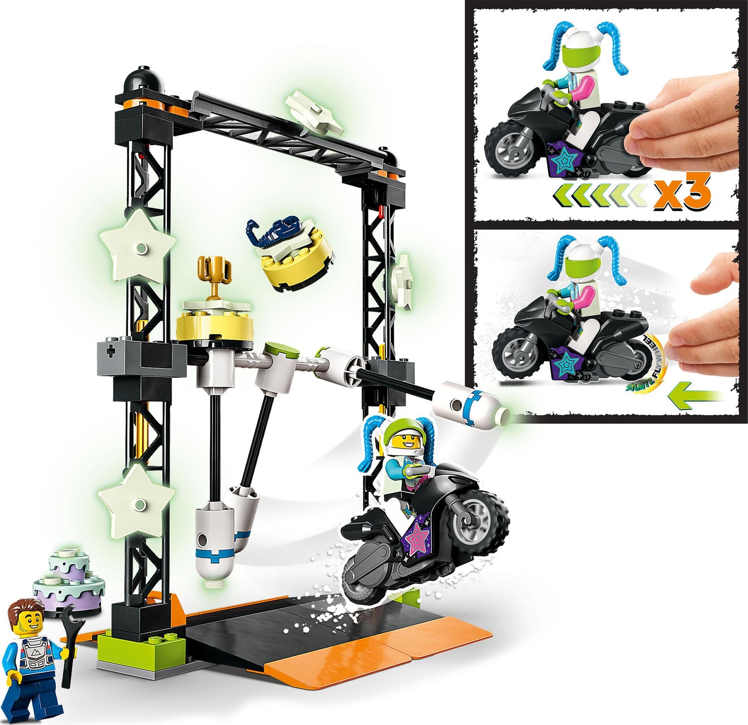 LEGO® City Stuntz The Knockdown Challenge Set