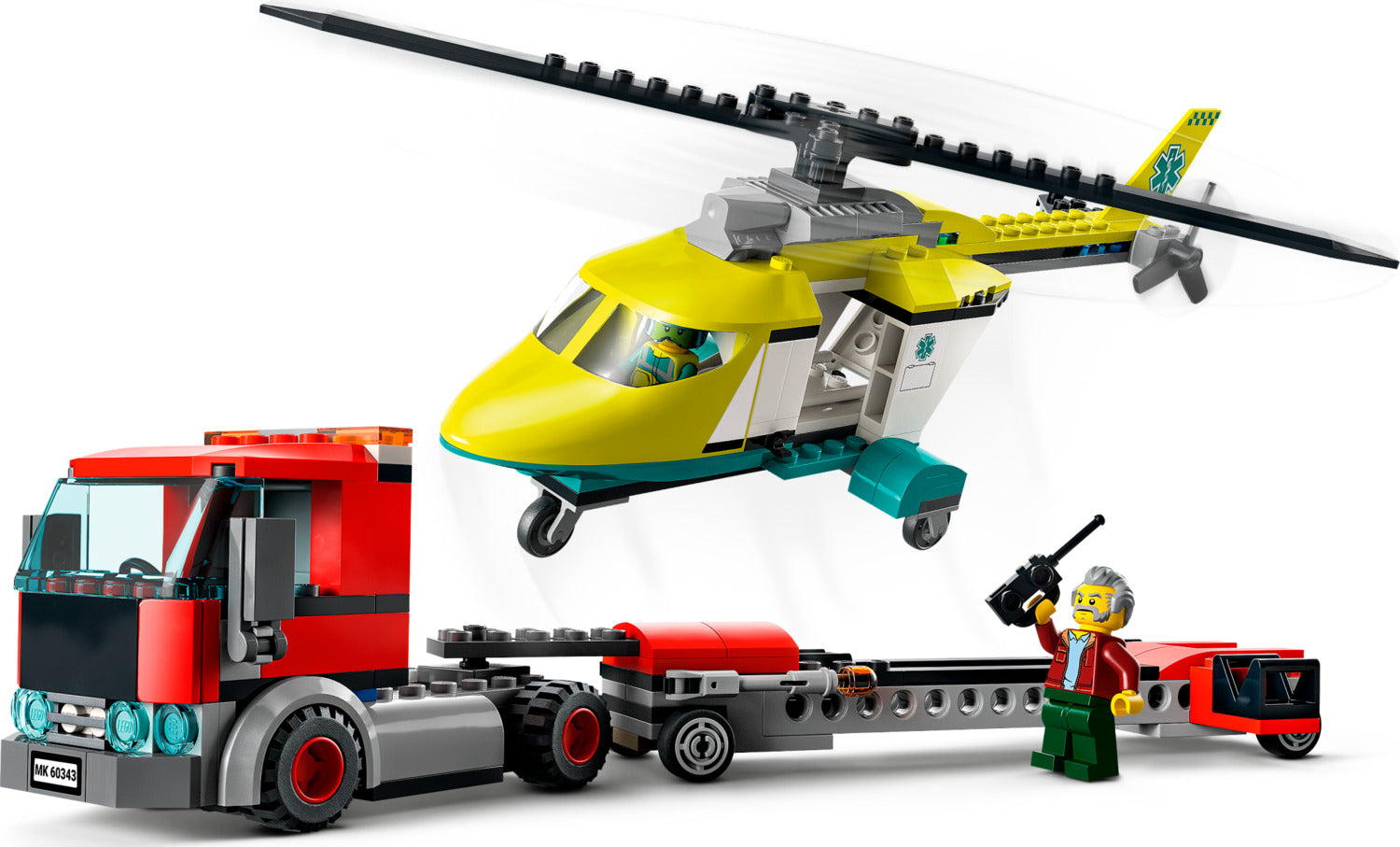 LEGO® City: Rescue Helicopter Transport
