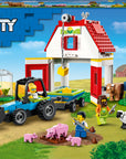 LEGO® City Farm Barn & Farm Animals Toy Set