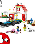 LEGO® City Farm Barn & Farm Animals Toy Set