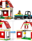 LEGO® City Farm Barn & Farm Animals Toy Set
