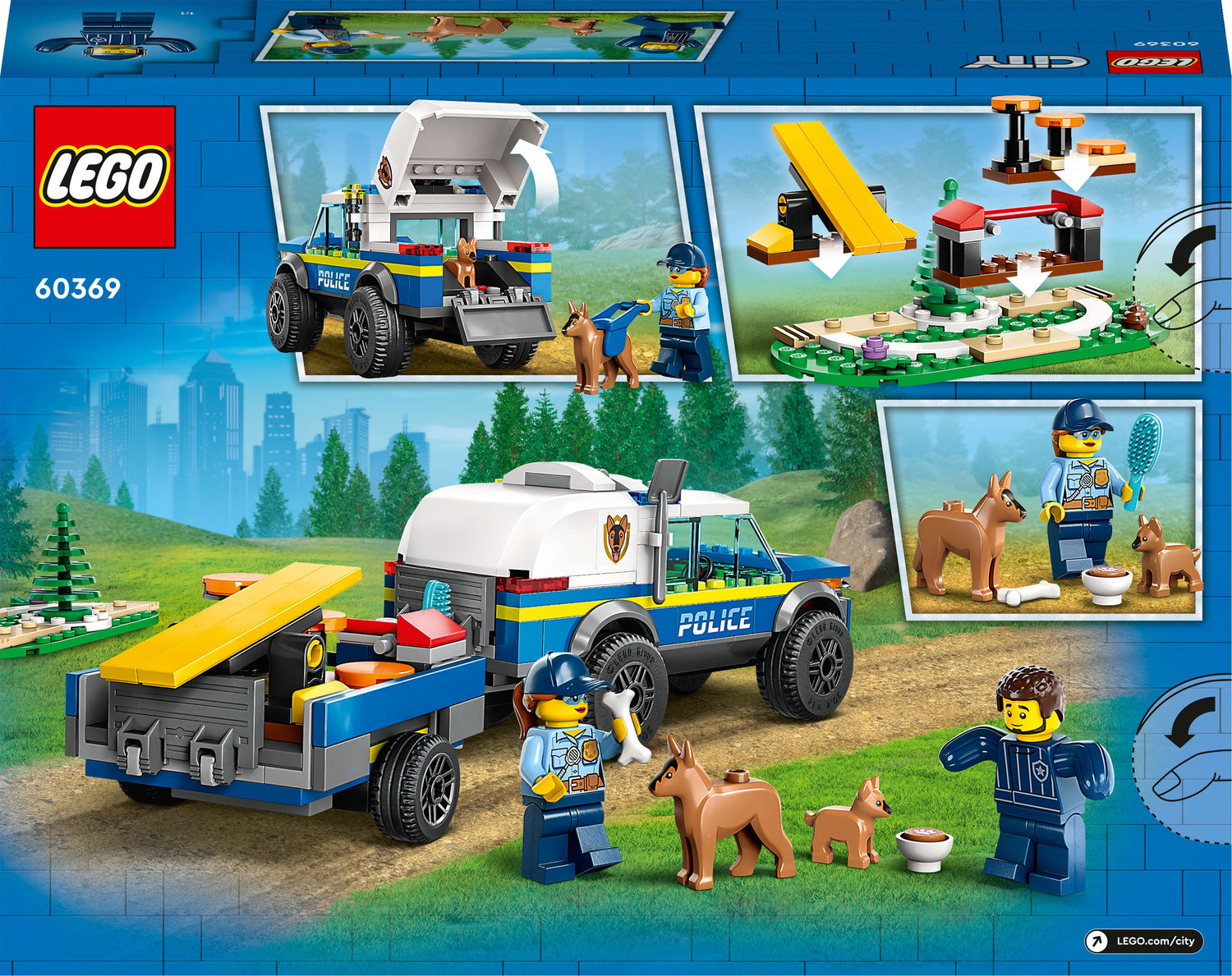 Lego city forest store police