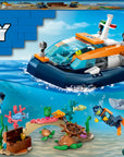 LEGO® City Explorer Diving Boat Toy Ocean Set