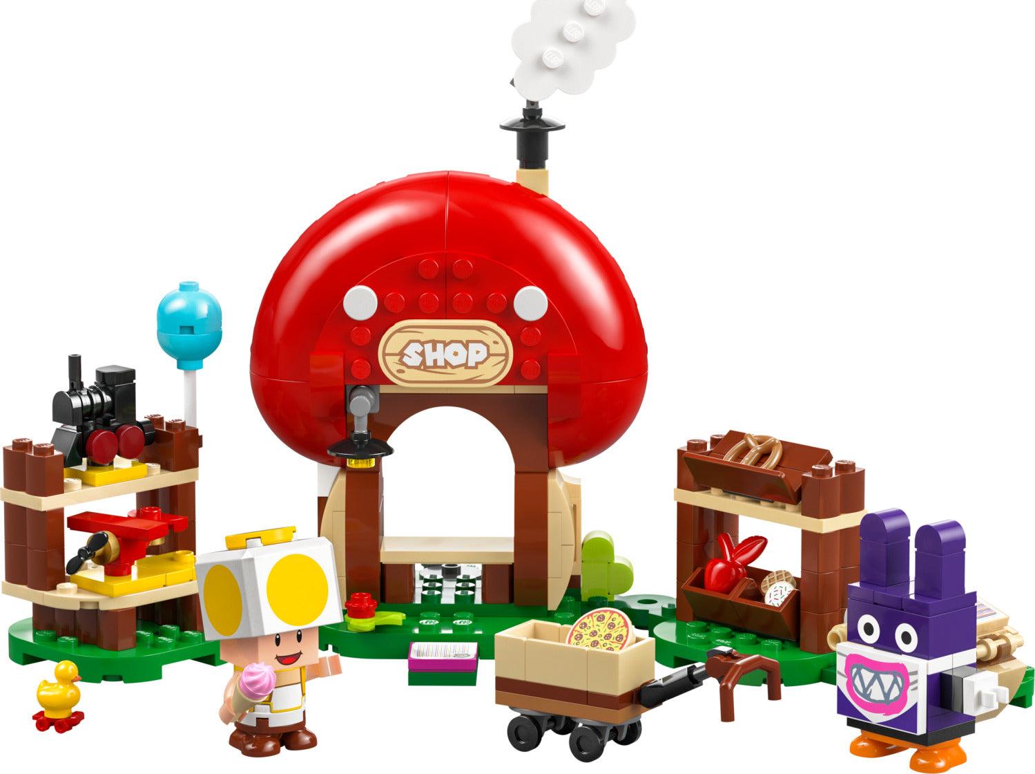 LEGO® Super Mario™ Nabbit at Toad&#39;s Shop Expansion Set