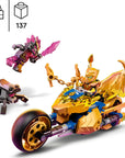 LEGO® NINJAGO Jay's Golden Dragon Motorbike Set