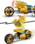 LEGO® NINJAGO Jay's Golden Dragon Motorbike Set