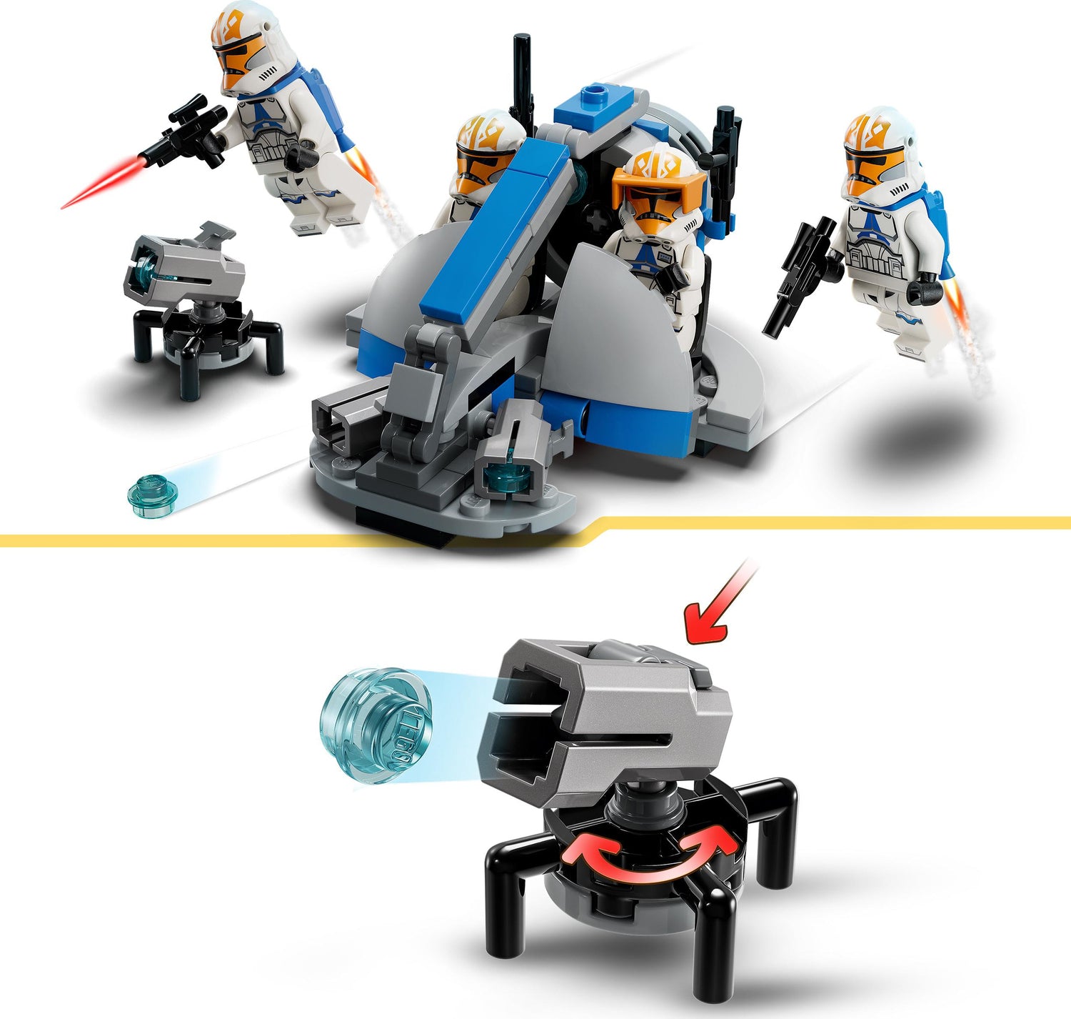 LEGO® Star Wars™ 332nd Ahsoka&#39;s Clone Trooper Battle Pack