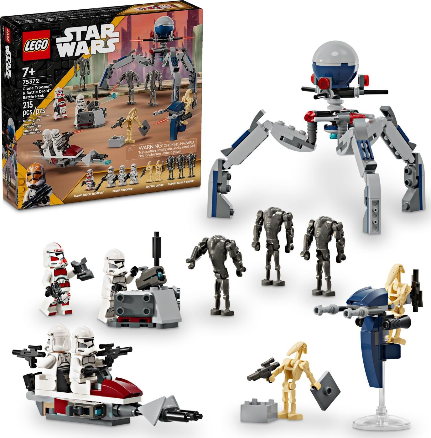 LEGO® Star Wars™ Clone Trooper™ &amp; Battle Droid™ Battle Pack