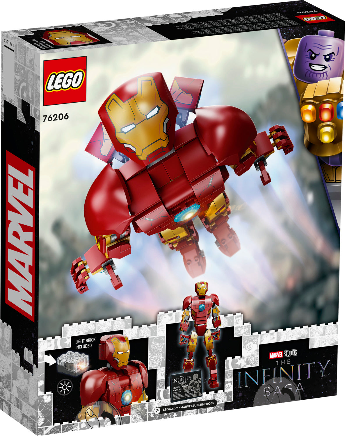 LEGO® Marvel: Iron Man Figure