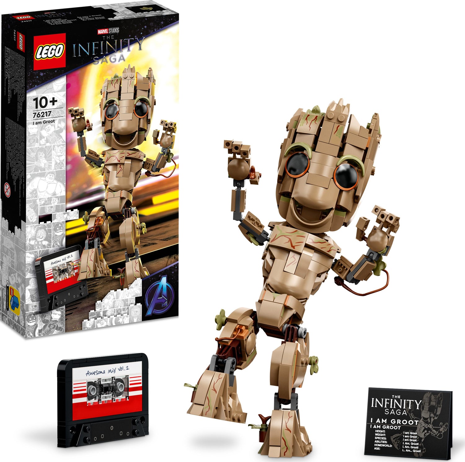 LEGO® Marvel I am Groot Buildable Toy Set