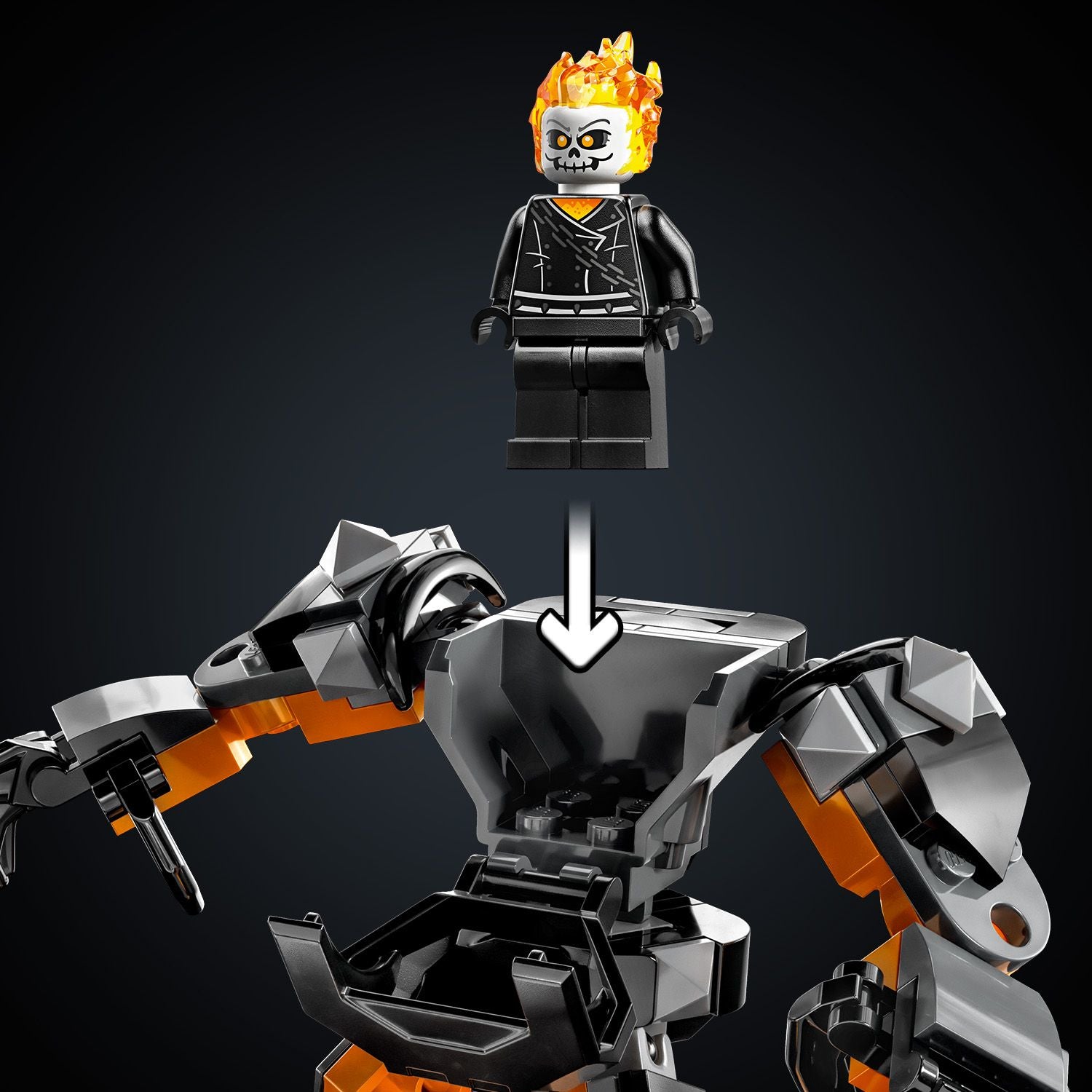LEGO® Super Heroes: Ghost Rider Mech &amp; Bike
