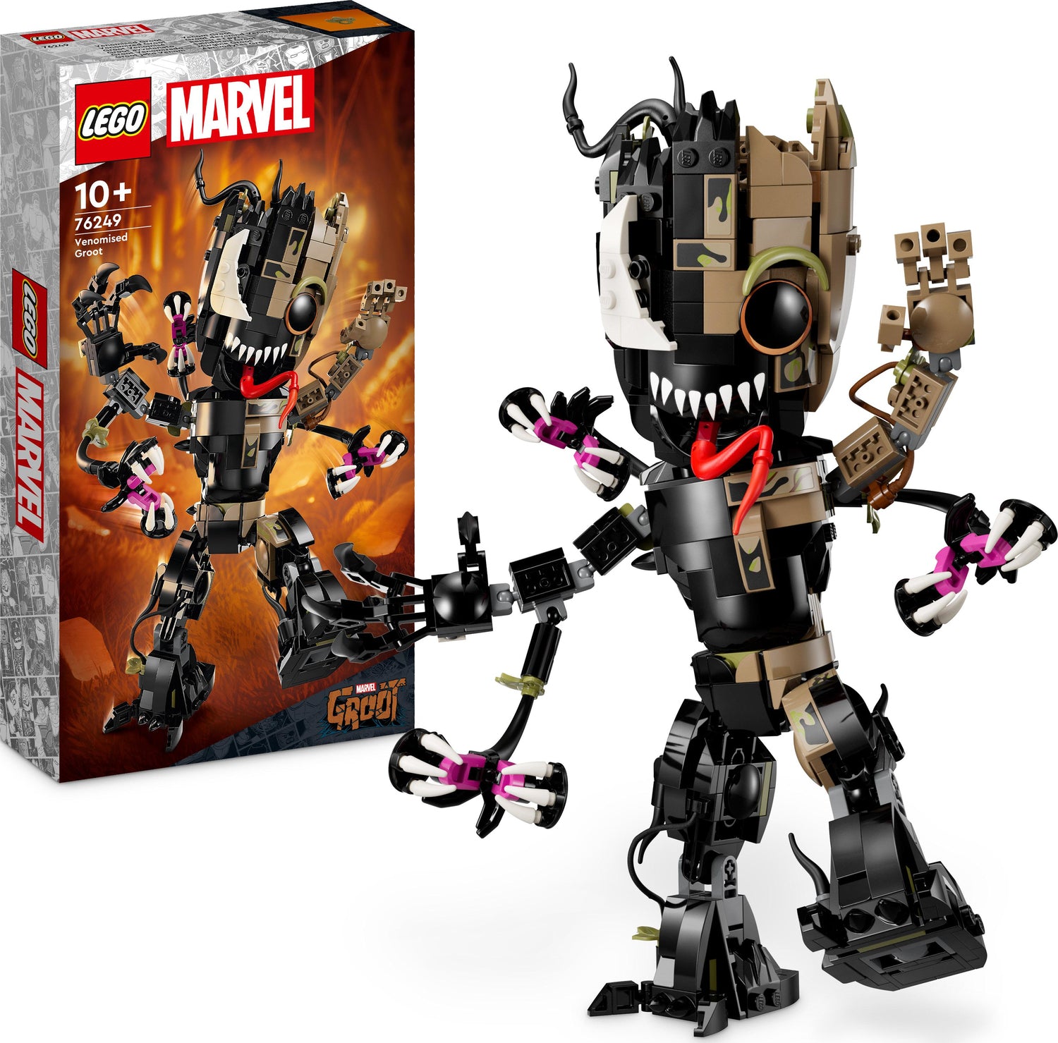 LEGO® Marvel Venomised Groot Toy Figure Set