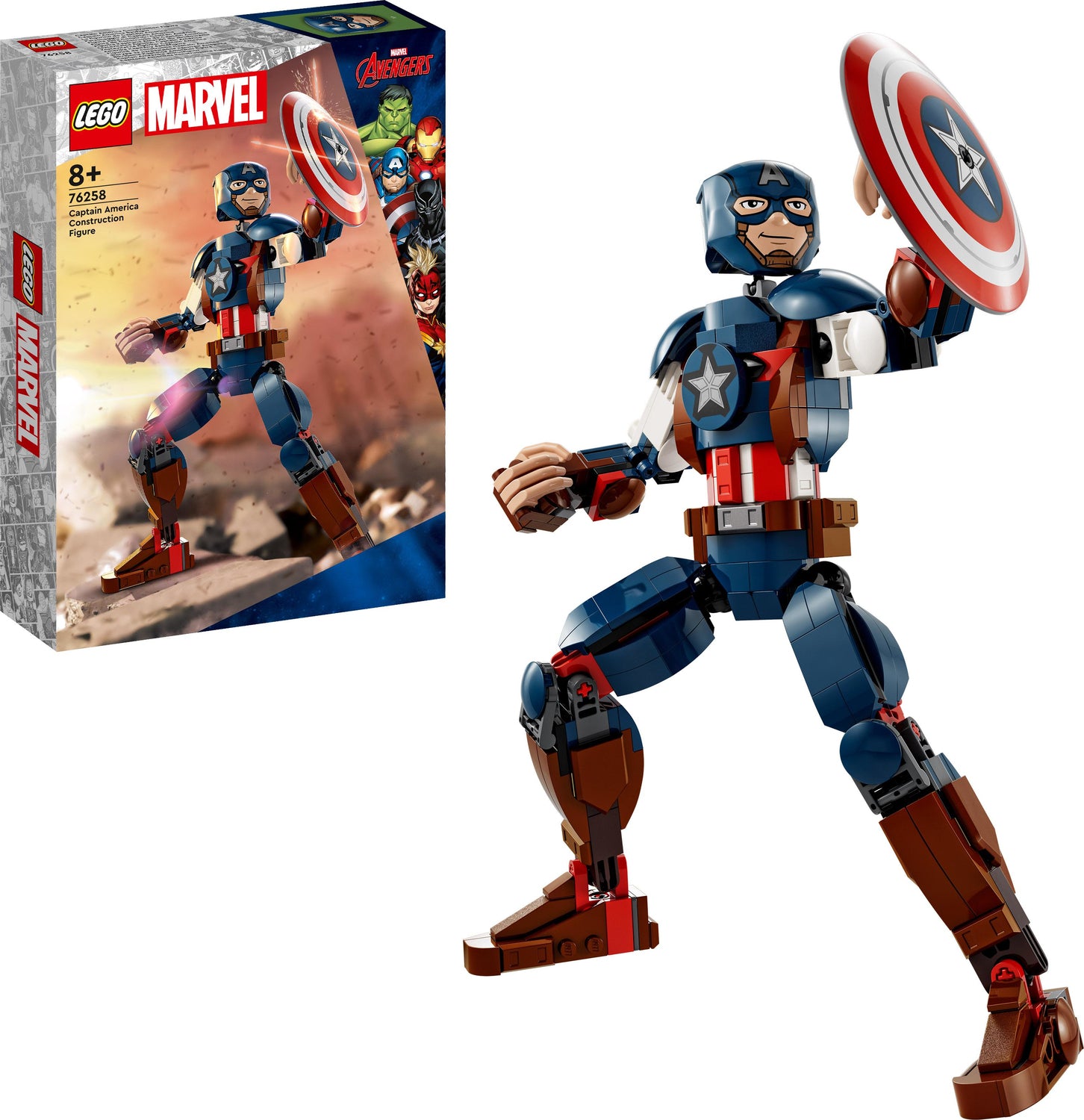 LEGO® Marvel Super Heroes Marvel Captain America Construction Figure