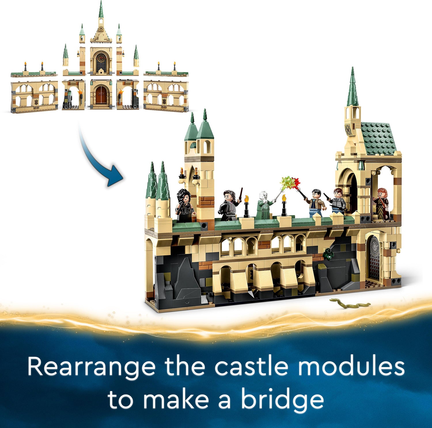 LEGO® Harry Potter The Battle of Hogwarts Set