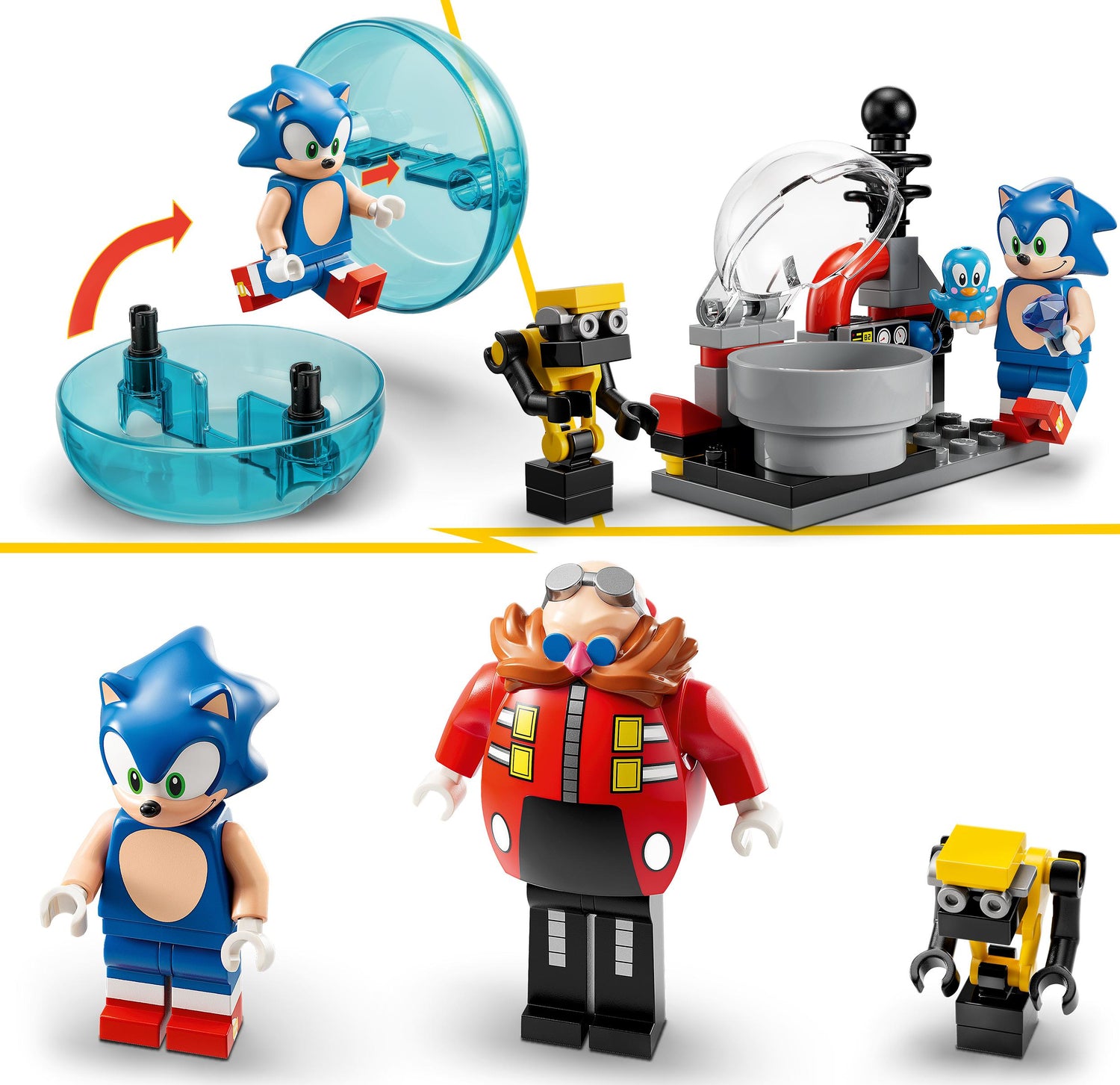 LEGO® Sonic the Hedgehog Sonic vs. Dr. Eggman&#39;s Death Egg Robot