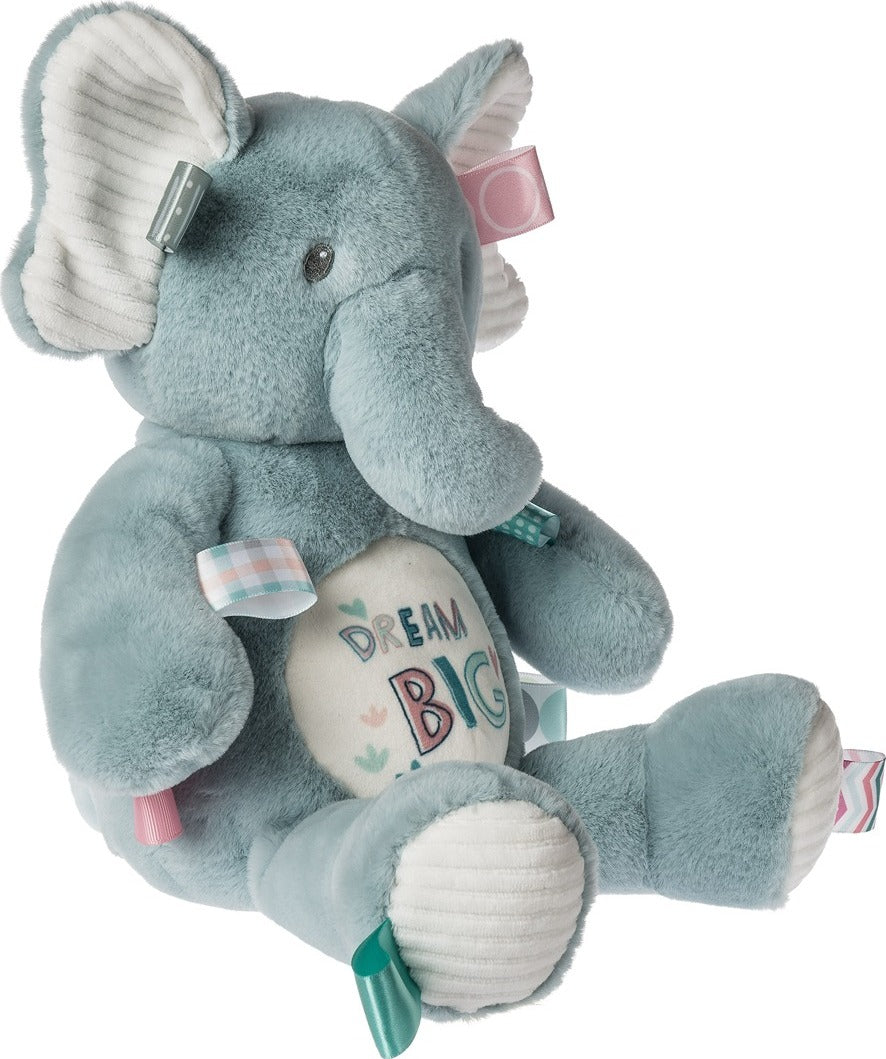 Taggies Dream Big Elephant Soft Toy - 13"