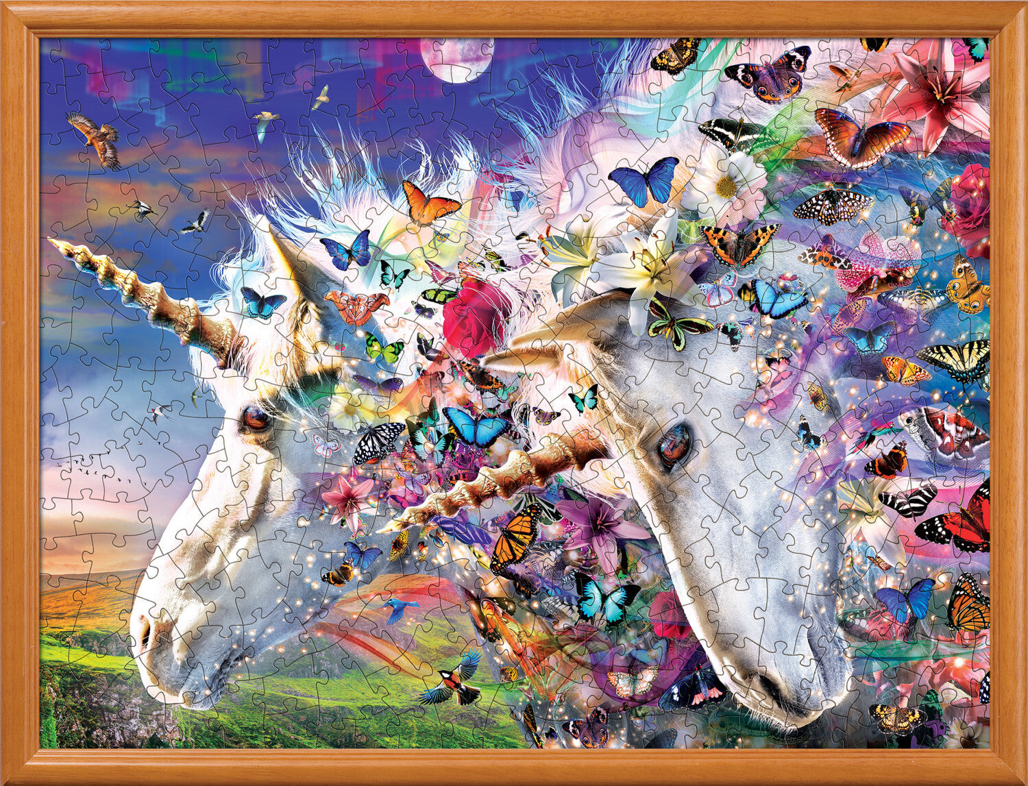 Medley - Unicorns &amp; Butterflies 300 Piece EZ Grip Puzzle