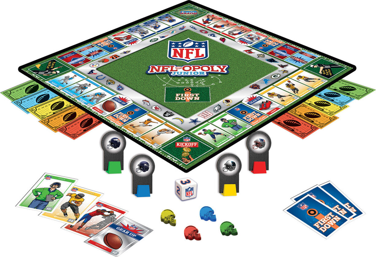 NFL Opoly Jr Board Game