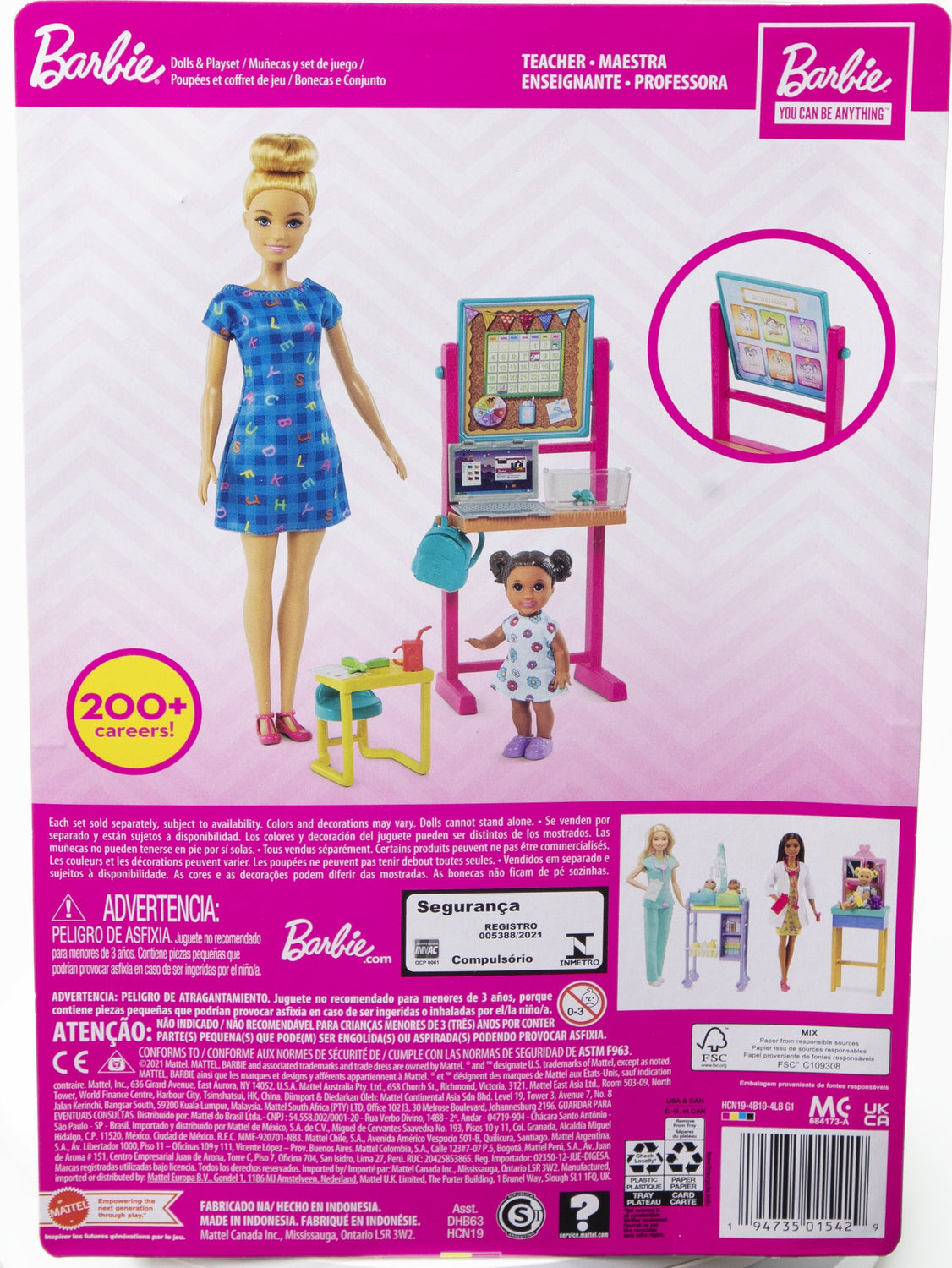 Barbie Teacher - Caucasian