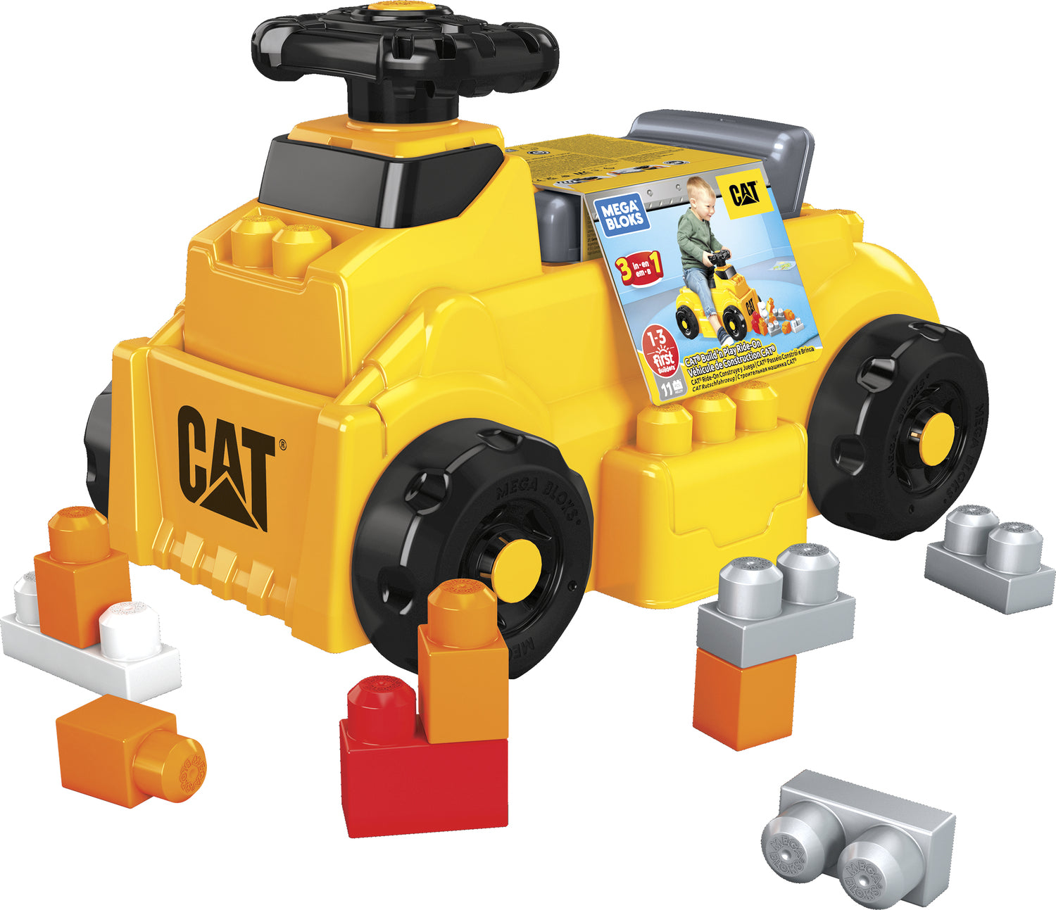 Mega Bloks CAT Build ‘N Play Ride-On