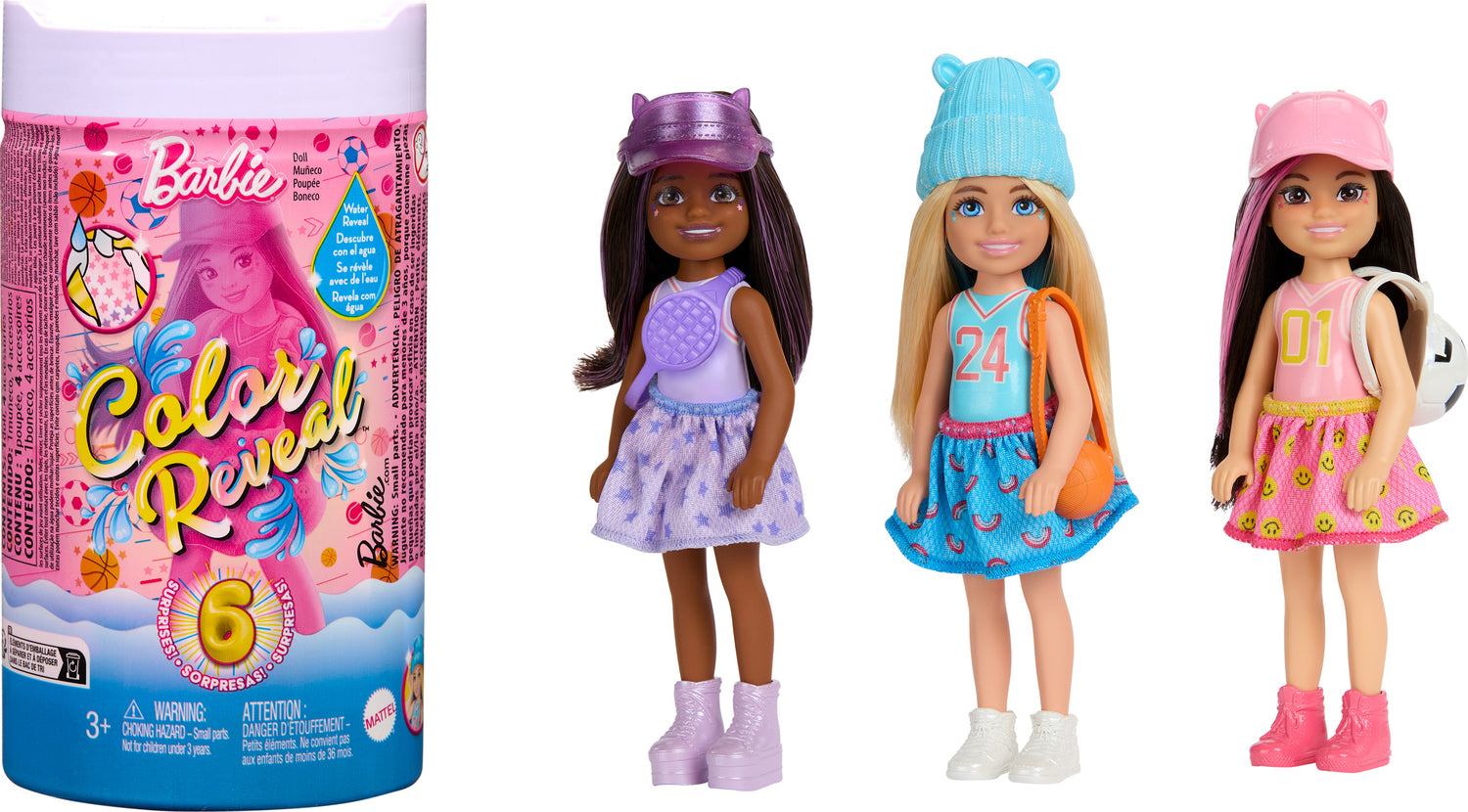 Barbie Color Reveal Doll (Assorted)