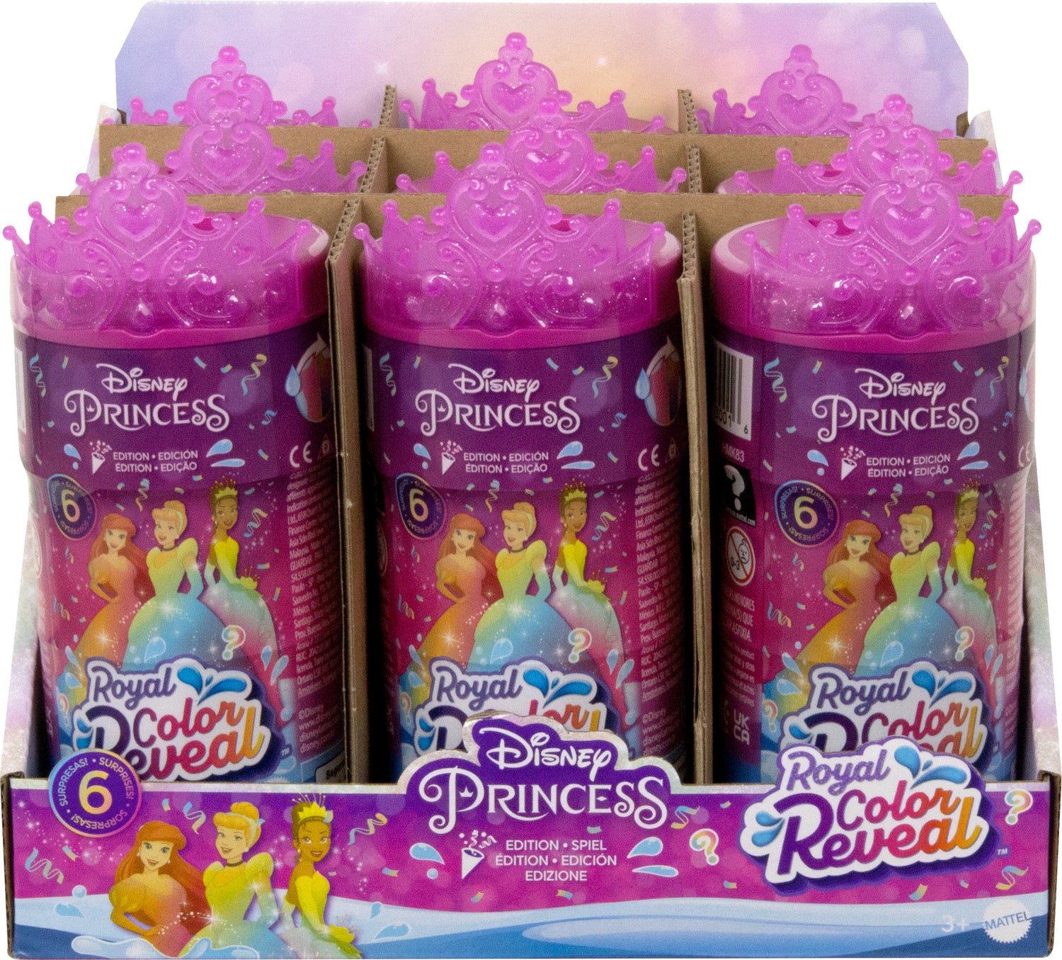 Disney Princess Royal Color Reveal Party Edition (Assorted)