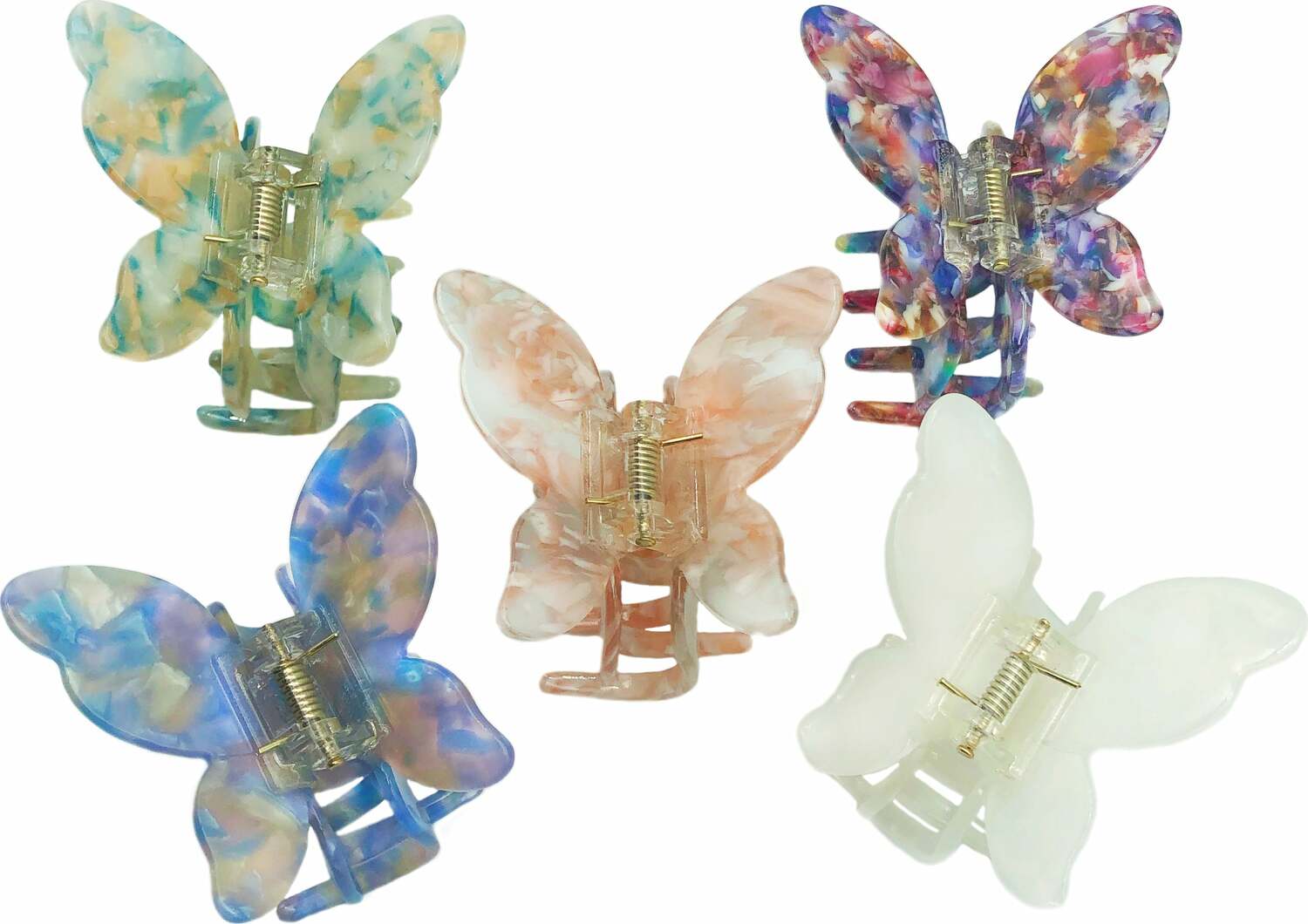 Butterfly Hair Claw Clips (assorted)