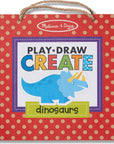 Natural Play: Play, Draw, Create Reusable Drawing & Magnet Kit - Dinosaurs