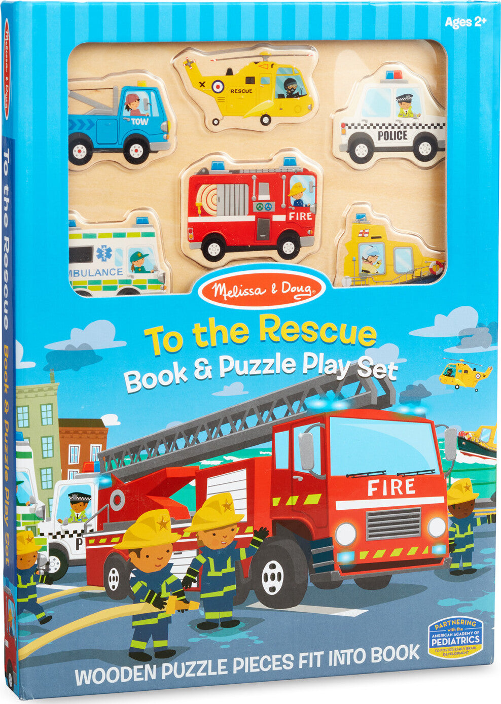 Book & Puzzle Play Set: To the Rescue