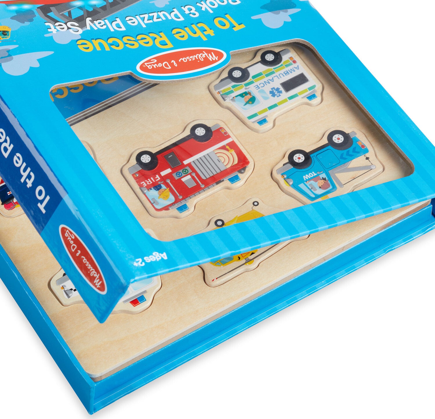 Book &amp; Puzzle Play Set: To the Rescue