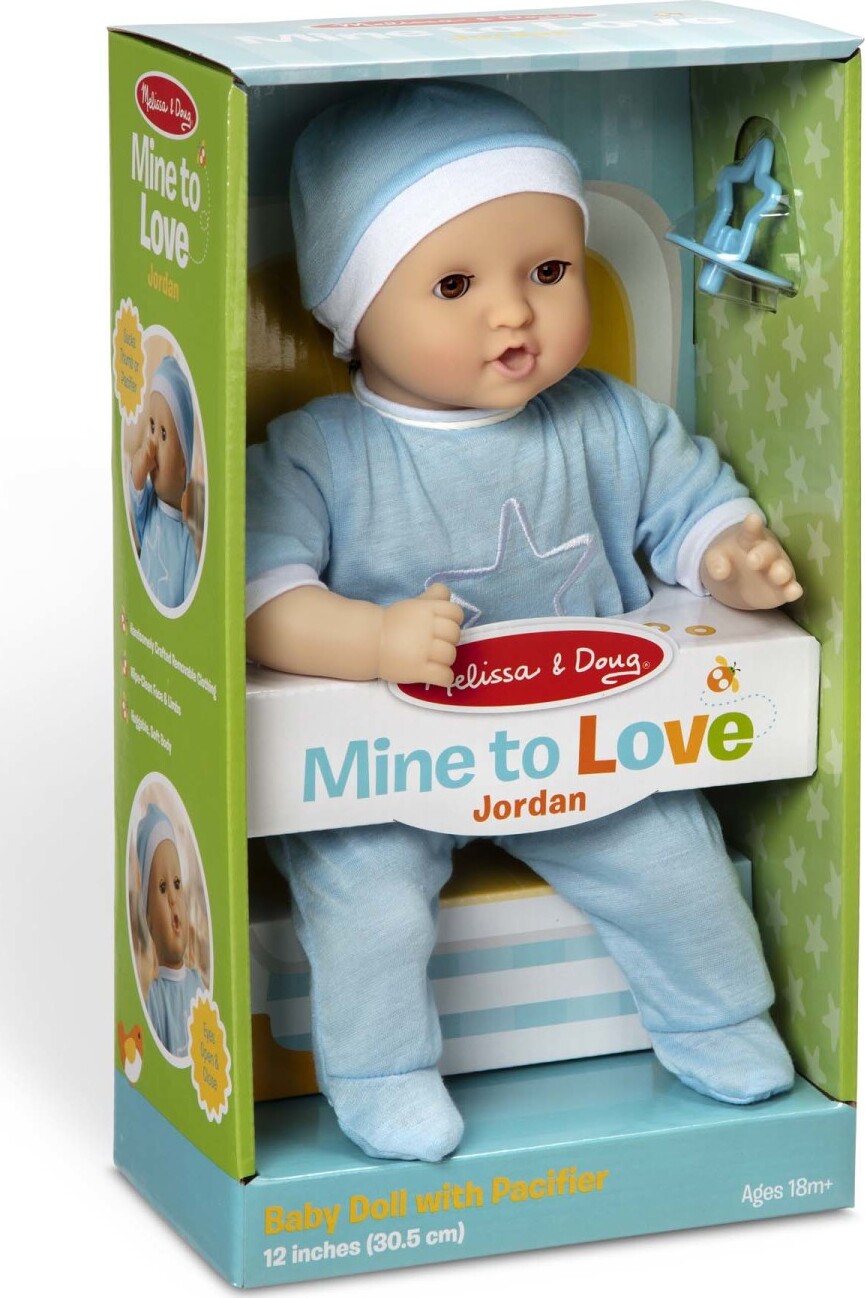 Mine to Love Jordan 12-Inch Baby Doll