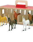 Take-Along Show-Horse Stable Play Set