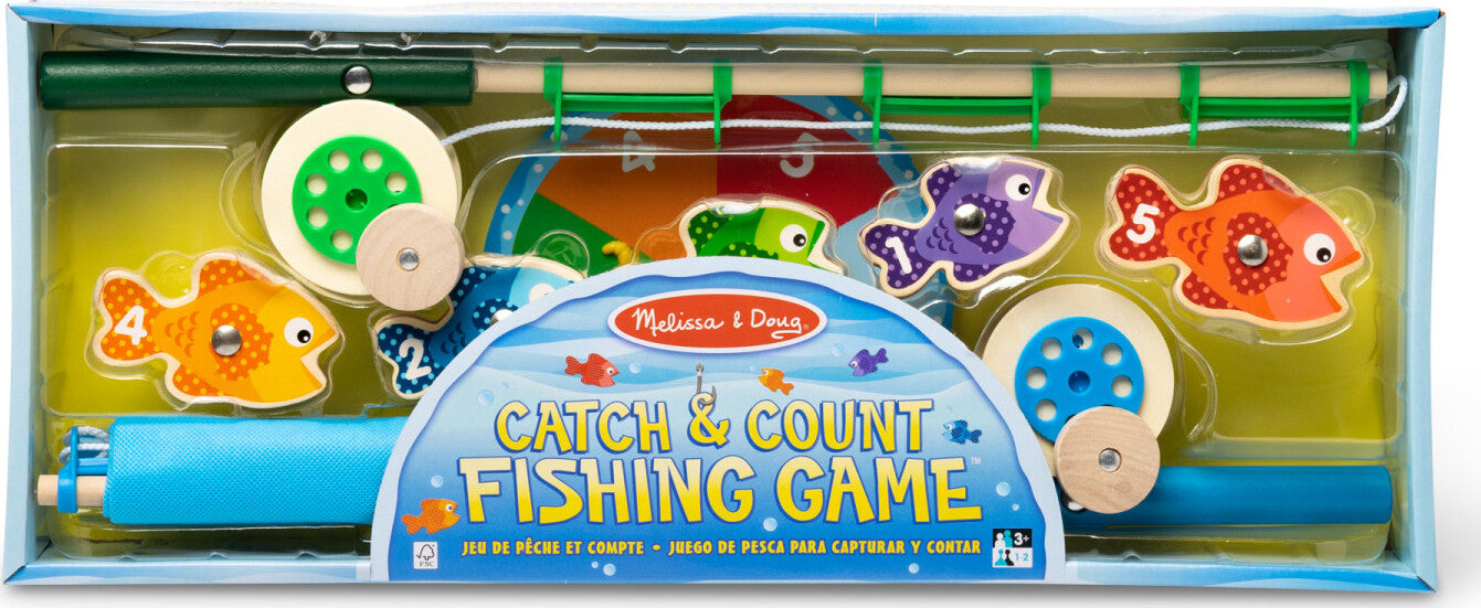Catch &amp; Count Magnetic Fishing Rod Set