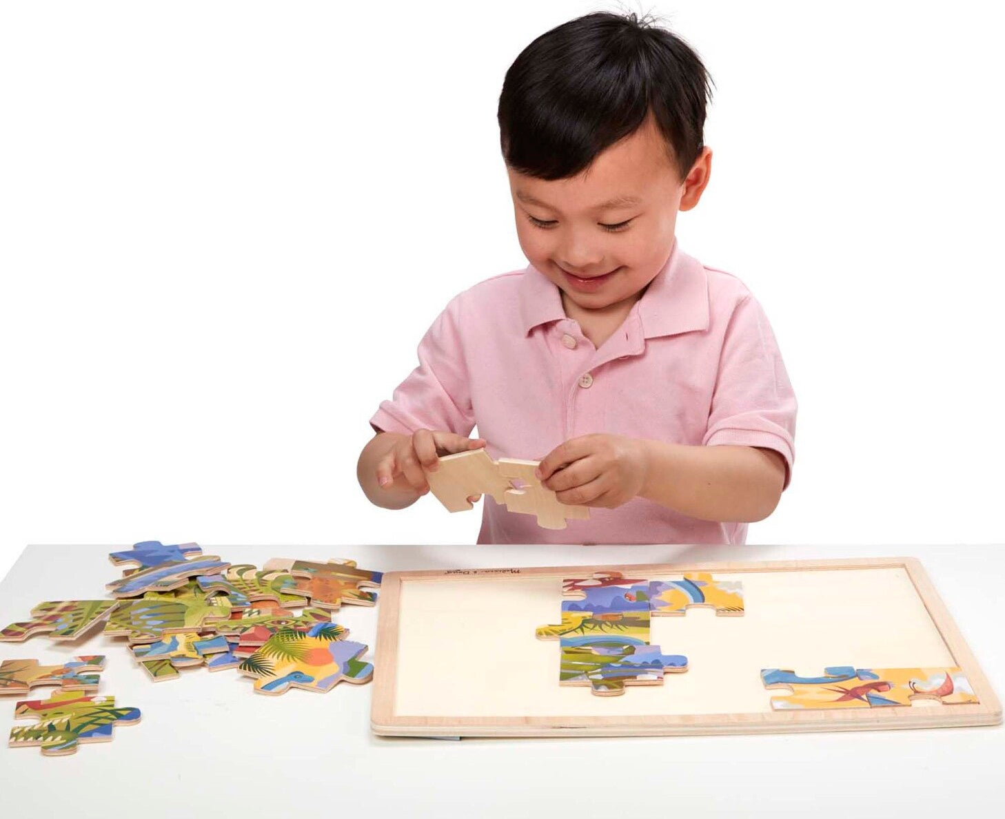 Dinosaur Wooden Jigsaw Puzzle - 24 Pieces