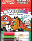 Magicolor - On the Go - Farm Animals Coloring Pad