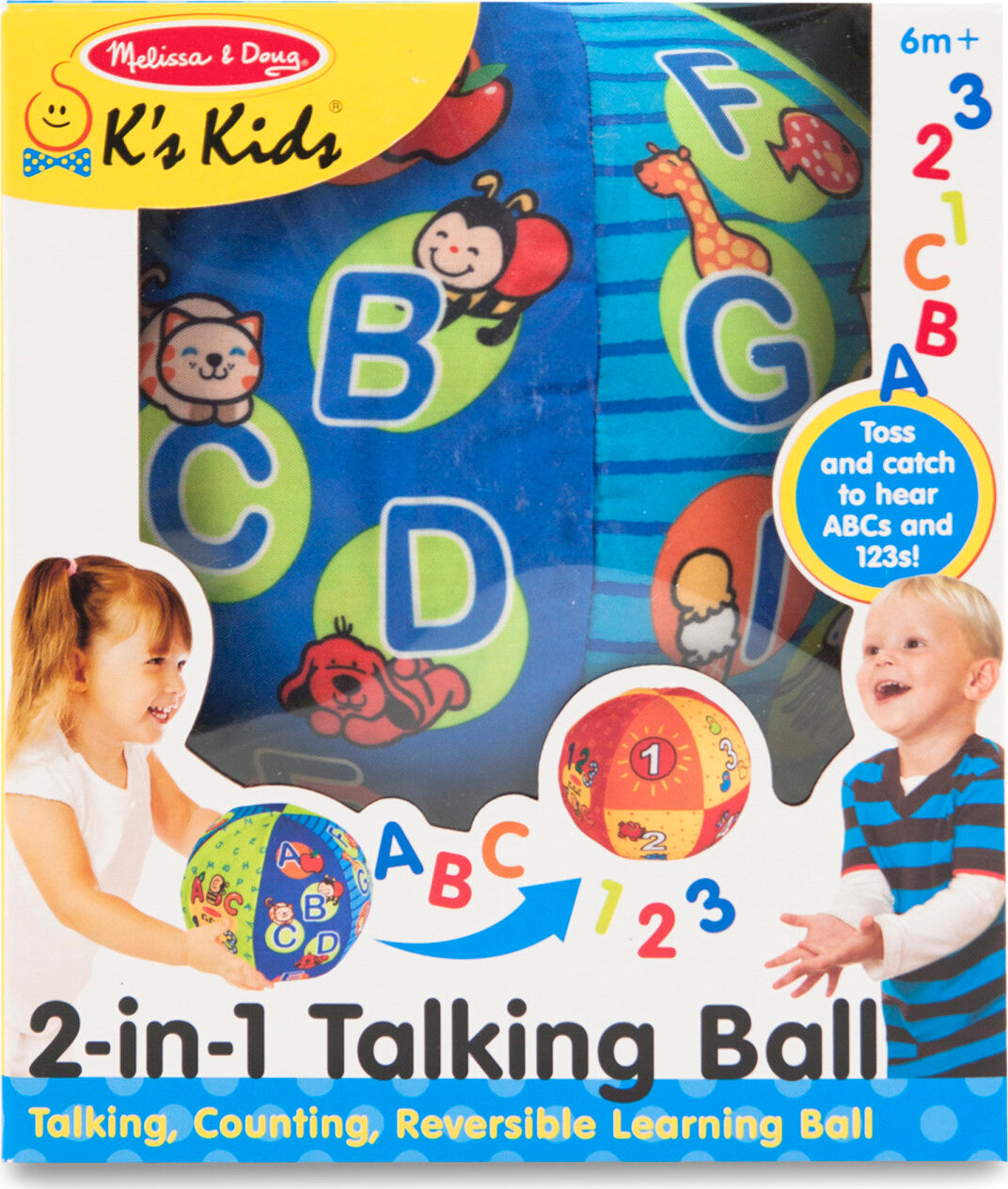 2-in-1 Talking Ball Learning Toy
