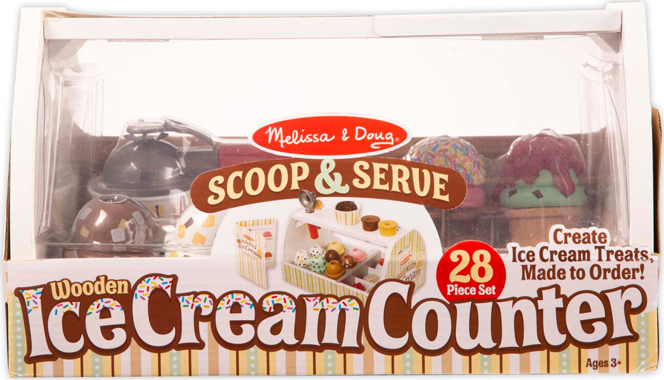 Scoop &amp; Serve Ice Cream Counter