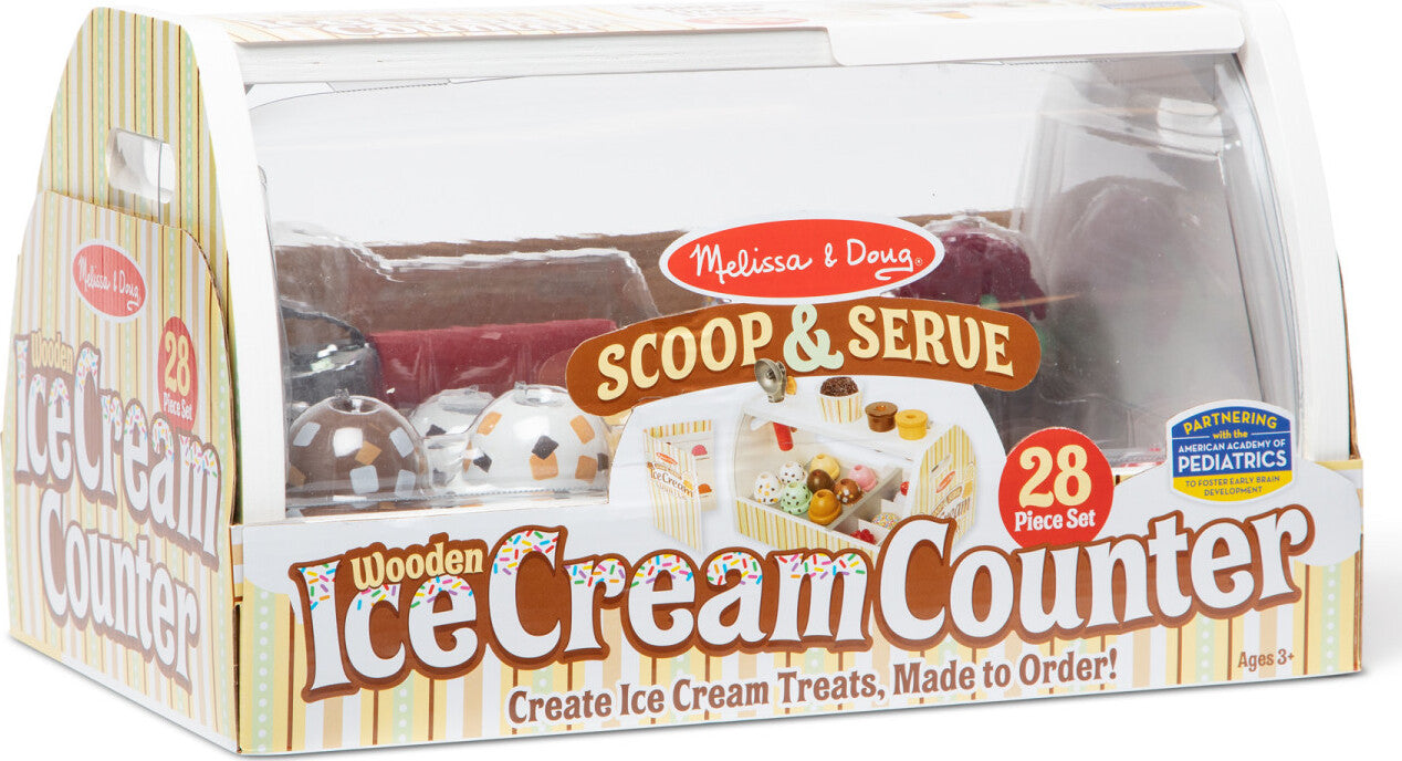 Scoop &amp; Serve Ice Cream Counter