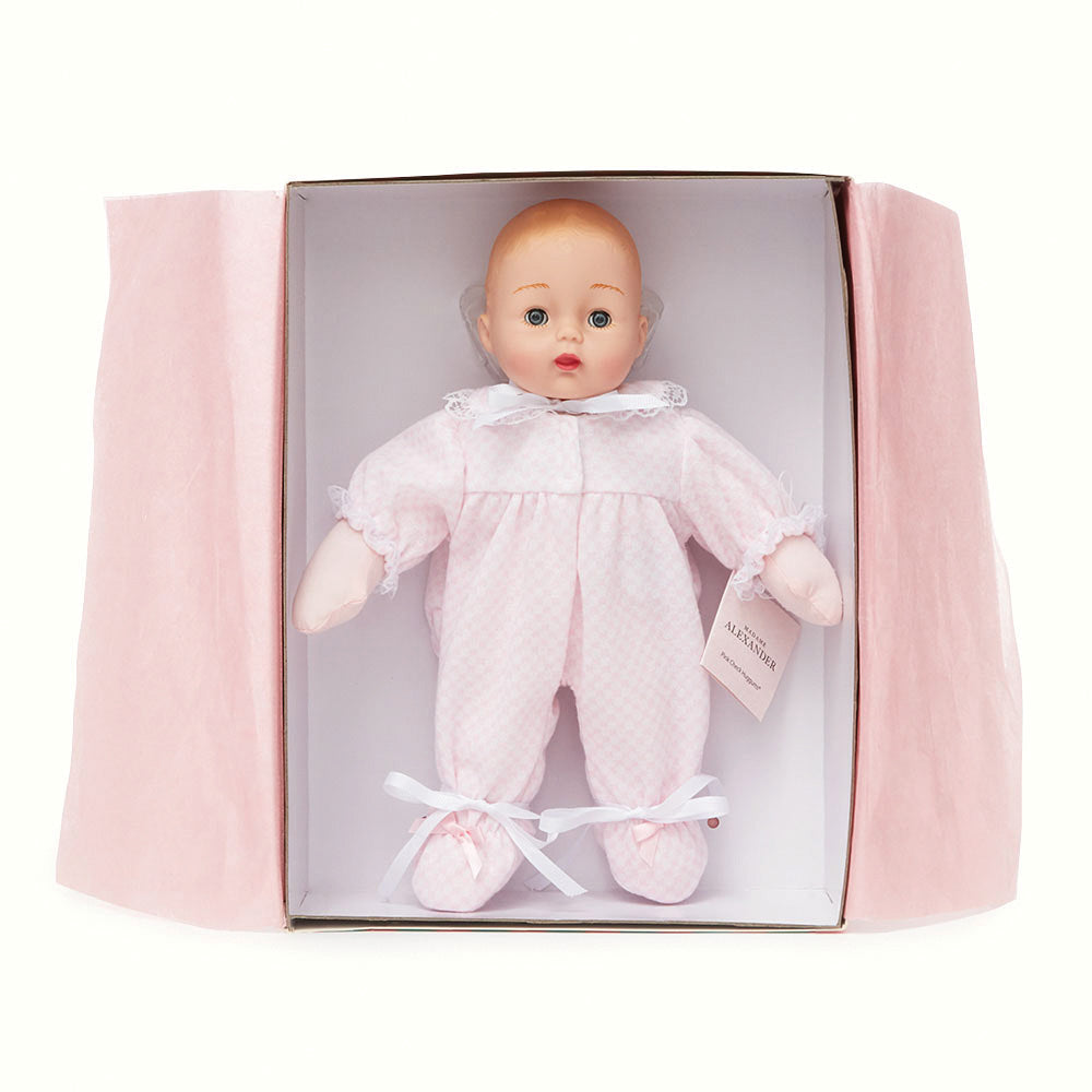 Pink Check Huggums® Light Skin Tone (12&quot; doll)