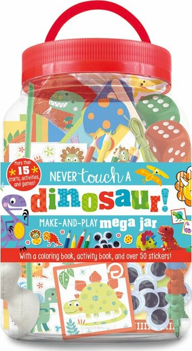 Never Touch a Dinosaur Make-and-play Mega Jar