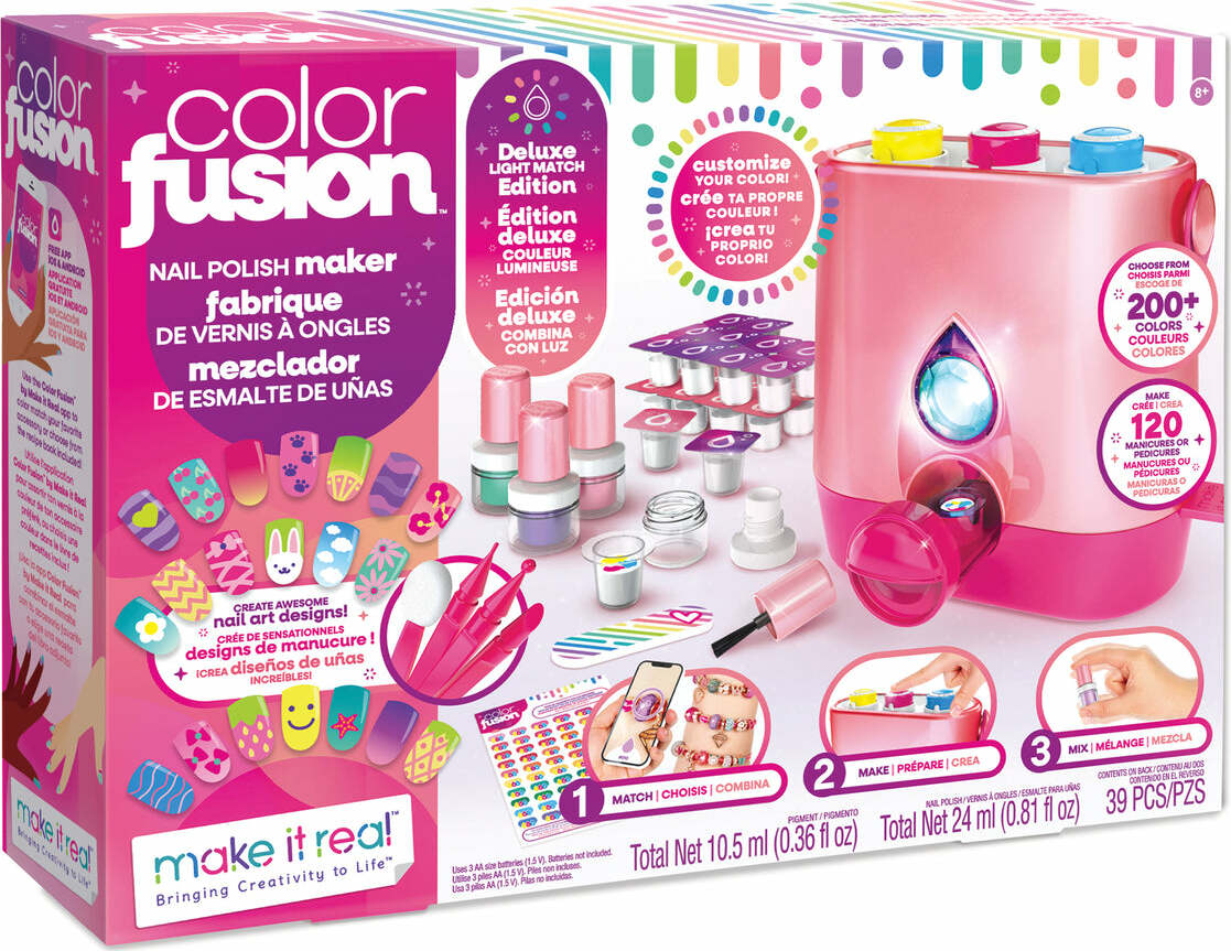 Color Fusion Deluxe Light Match Edition Nail Polish Maker