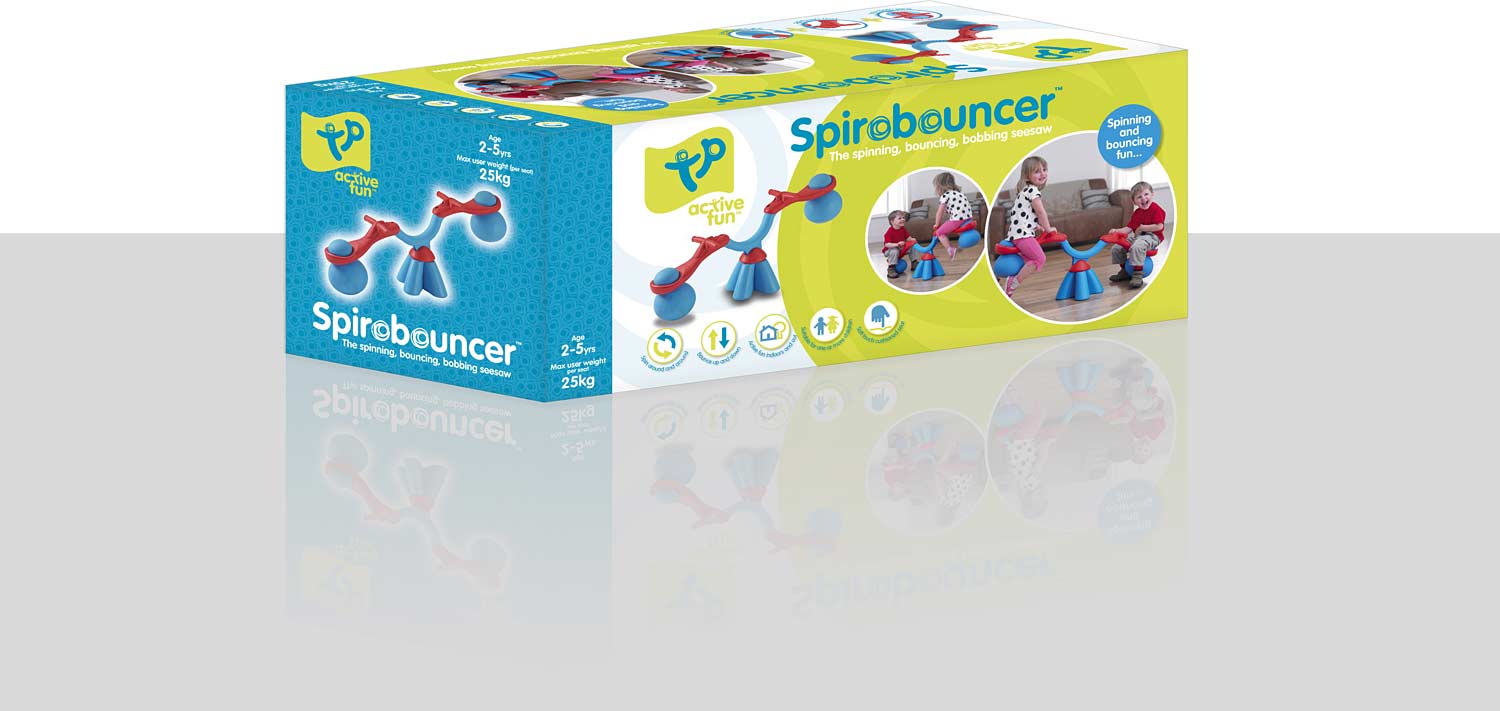 TP Toys Spiro Bouncer - blue/red