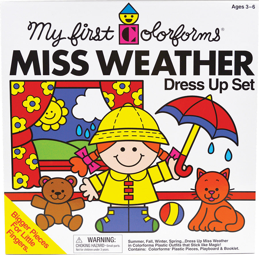 My First Colorforms® Miss Weather Dress Up Set